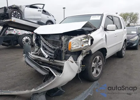 2015 Honda Pilot Se from USA, damaged, VIN 5FNYF3H31FB005140